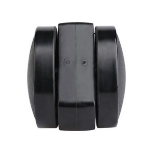 Ruedas giratorias de nylon silenciosas y ecológicas de 11*22 mm, ruedas de plástico ajustables para silla de oficina, mesa, hotel, escuela, sala de estar - Product Image 2