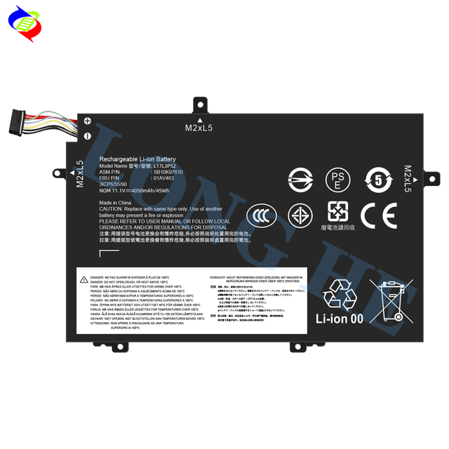 Wholesale OEM 11.1V 45Wh 01AV463 Battery for Lenovo ThinkPad L480 L58001AV463 01AV46401AV465 LI7L3P52