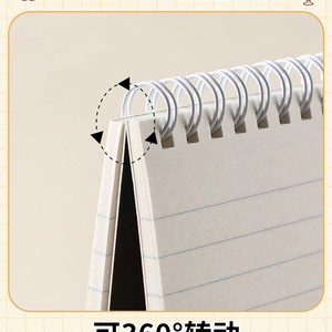 צבע מוצק להתאמה אישית מיני עט נייד notepad b5 גודל נייר איכות כריכה ספירלית מתנה - Product Image 6