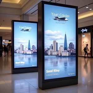 Chất Lượng Cao Xách Tay Lớn Backlit Biểu Ngữ Trung Tâm Mua Sắm Ánh Sáng Hộp Sân Bay Tàu Điện Ngầm Train Station Ngoài Trời Đường Phố Không Thấm Nước - Product Image 5