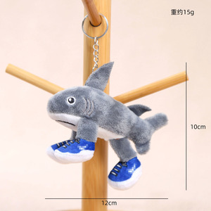 Nieuwe Hot Gratis Monster Tung Tung Sahur Pluche Speelgoed Keychainstralalero Tralala Shark Stick Man Mini Pluche Speelgoed Klauw Machine Plushies - Product Image 6
