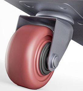 Griglia Riscaldante in Acciaio Inox e <span class=keywords><strong>Legno</strong></span> Verniciato, Macchina per Arrostire Canna <span class=keywords><strong>da</strong></span> Zucchero e Pere, 9 Fori <span class=keywords><strong>di</strong></span> Riscaldamento con 4 Ruote - Product Image 4