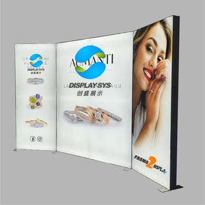 Boîtes lumineuses LED en aluminium de forme personnalisée, sur pied, portables, écologiques, garantie 5 ans, pour les salons professionnels - Product Image 2