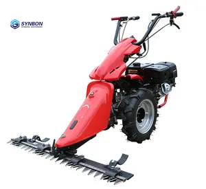 Agricultural Machinery Equipment Gasoline Cultivator Two Wheel Mini Tiller Lawn Mower Harvester