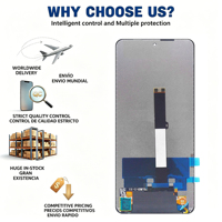 Pantalla LCD de Repuesto para Xiaomi POCO X3 X3 Pro X3 NFC Note 9 Pro 5G 10T Lite COG OEM, Digitalizador de Pantalla Táctil, Ensamblaje de Pantalla