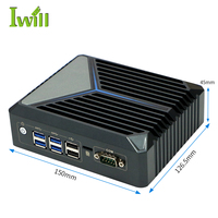 Livraison rapide petit nano J6412 CPU mini pc quad core linux win 11 micro ordinateur support WIFI 4G LTE