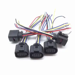 8 Pin Way Waterproof Wire Harness Connector Automotive Transmission Plug For VW Golf Jetta Passat 1J0973714 1J0973814