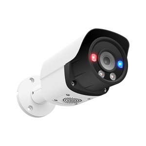 Câmera IP NDAA H.265 8MP 4K com Detecção Facial, Intrusão Perimetral, Deterrência Vermelha e Azul, Câmera AI POE com Comunicação Bidirecional e Slot para Cartão SD - Product Image 2