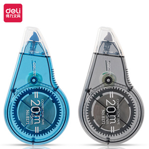 Deli Correction Tape 20m 5mm Transparent Case For Students - Product Image 1
