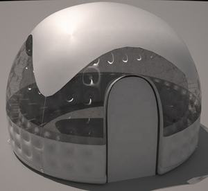 Dôme de <span class=keywords><strong>spa</strong></span> <span class=keywords><strong>gonflable</strong></span> de 4 m, tente de <span class=keywords><strong>spa</strong></span>, dôme solaire transparent d'hiver, isolation, étanche à l'air, PVC, igloo - Product Image 3