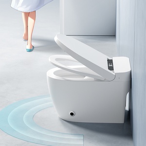 Inodoro multifuncional inteligente Wc Uso eficiente en el agua Promocional Varios Durable Montado en el piso Forma de cuenco Bidet Inodoro inteligente - Product Image 1