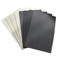 Feuilles de plastique en mousse de caoutchouc EVA noir et blanc à cellules fermées souples pour inserts de boîtier avec service de traitement de coupe personnalisé