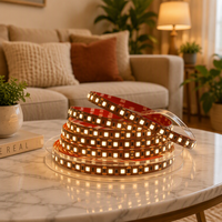 Bande lumineuse LED à changement de couleur, étanche IP65, longueur 5m, option basse tension DC 24V