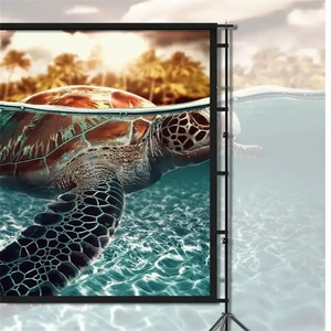 Alr chiếu Movie màn hình với đứng, Màn hình máy chiếu 120 inch rạp hát tại nhà với đứng cho rạp hát tại nhà sân sau rạp chiếu phim - Product Image 4