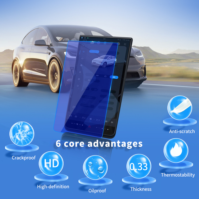 Car Stickers Carplay Digital Panel Screen Protector Tempered Glass Protective Film Vehicle Auto Accessories for Xpeng G3i 2026