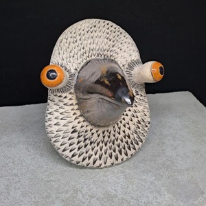 Máscara de Paloma de estilo moderno para colgar en la pared, artesanías de resina, diseño único de pájaro para el hogar, sala de estar decoraciones para, nuevo producto transfronterizo - Product Image 5