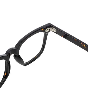 High Quality Square Acetate Spectacles Men Eye Glasses Frame