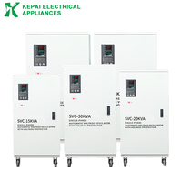 Régulateur de tension automatique monophasé AC série CVR SVC 15-60KVA