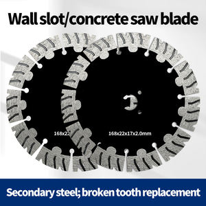 Lames de coupe spéciales à fente pour béton armé, lames de scie pour meuleuses d'angle d'eau et d'électricité sur murs en ciment - Product Image 3