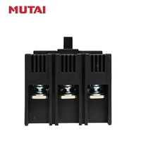 MUTAI Disjoncteur à boîtier moulé électrique réglable 3 P 3 phases 100A AC MCCB