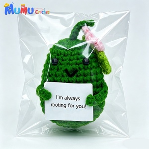 Pepino de Ganchillo Personalizado al por Mayor con Logotipo, Fabricante de Juguetes Amigurumi de Pepino, Precio de Fábrica, OEM - Product Image 6