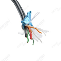Câble hybride étanche pour robot sous-marin, alimentation et données, conducteur en cuivre ATS 2x18AWG+2x2x24AWG, isolation PE