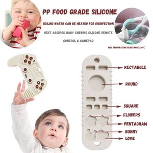 Sucette-jouet personnalisée unisexe en silicone sans BPA pour bébé, anneau de dentition à mâcher, jouet de qualité alimentaire pour enfants, cadeau souple unisexe pour nourrissons - Product Image 3