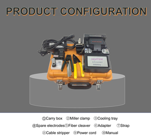 เครื่องเชื่อมต่อใยแก้วนำแสงแบบมือถือ ST3100F รองรับการสั่งซื้อตัวอย่าง ราคาตามตัวอย่าง รองรับ OEM มีที่ยึด SOC ให้บริการ - Product Image 5