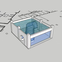 Aquarium Spécial de Grande Taille en Verre Acrylique à Haute Transparence, Nouveau Matériau, Grand Aquarium Personnalisé