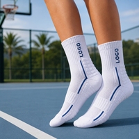 Nouvelle Arrivée Chaussettes de Sport Respirantes à Séchage Rapide pour Adultes Unisexe Chaussettes de Course et de Basketball d'Extérieur Chaussettes Tubulaires de Performance pour l'Automne