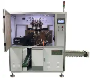 HA-215UV Fully automatic dual color screen printing machine for cylindrical printing of various bottles tubes pencils etc