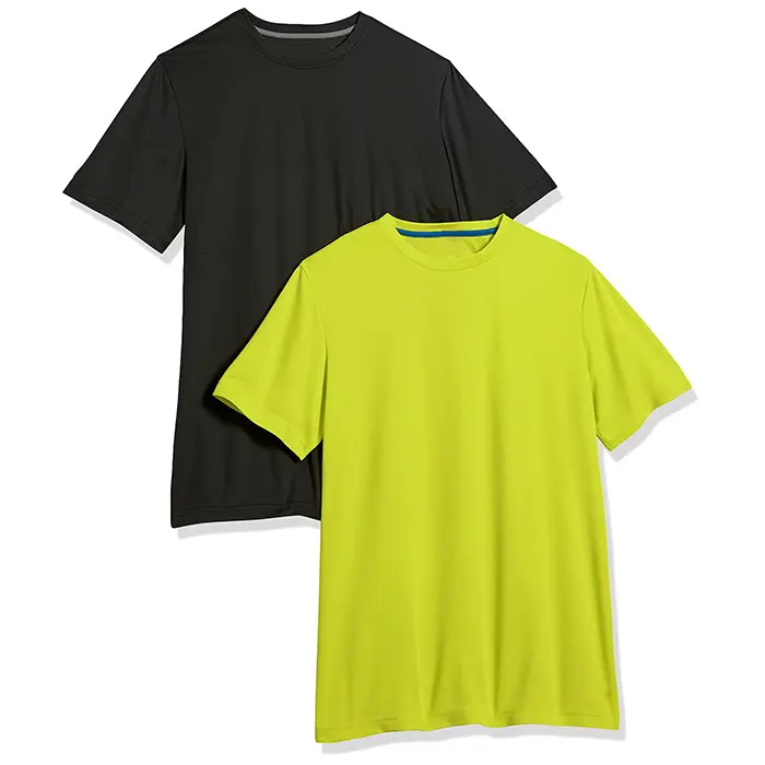 Wholesale Men Solid Basic Oversized T Shirt Athletic Short Sleeve Round Neck T-shirt Muscle Tee