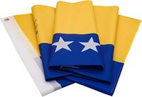 Expédition rapide Nouveau Drapeau mini 7 étoiles du Venezuela à suspendre à la fenêtre de voiture, petit drapeau de 4*6 pouces pour la décoration du rétroviseur
