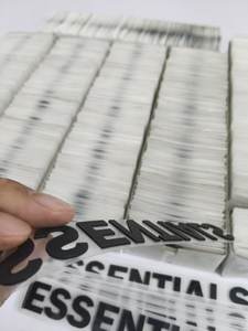 Personalizzato 3D Silicone DTF trasferimento di calore Logo su tessuto serigrafia PVC etichetta di gomma per abbigliamento t-shirt - Product Image 4