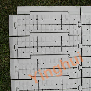 Revêtement de sol sportif en plastique T-01 portable Lokang exceptionnel Garantie de 5 ans Installation facile pour l'extérieur - Product Image 1