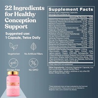 Suplementos de Fertilidad de Marca Privada OEM/ODM, Cápsulas para el Equilibrio Hormonal, Ciclos Regulares, Alimentos Saludables, Suplemento Dietético