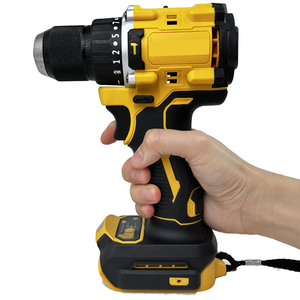 เครื่องมือไฟฟ้าขนาดกะทัดรัด 20V 13 มม., สว่านกระแทกไร้สายแบบไม่มีแปรงถ่าน, ไขควงไฟฟ้า, สว่านไฟฟ้า - Product Image 5