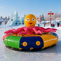 Wild Blade One Stop Sourcing : Jouets de neige gonflables en PVC, entièrement étanches, épaissis et résistants au froid, pour l'hiver, modèle Octopus Skiing