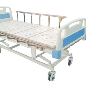 Cama de Hospital Manual Joyful Abundance SLV-B4040 de Cinco Funciones con Barandilla para Cuidado de Enfermería - Product Image 2
