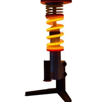 Lampe de bureau à amortisseur de choc pour modification automobile, design créatif, style industriel, décoration personnalisée, lampe de table, veilleuse