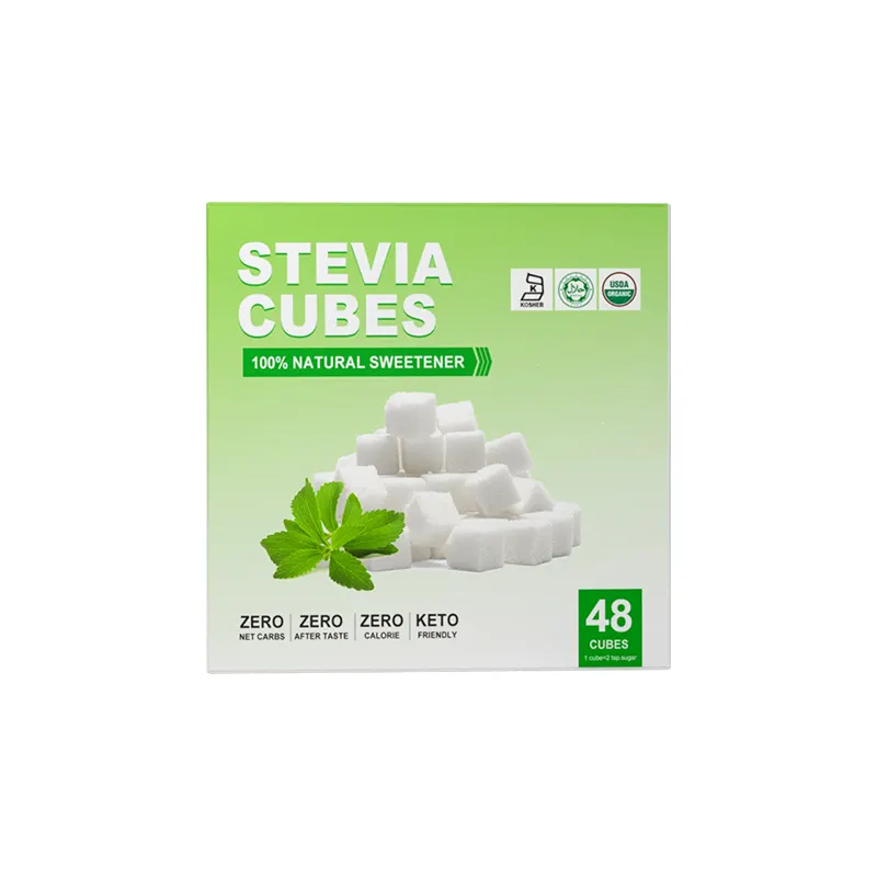 Extrato de Cubo de Stevia Sg95Ra60 de Marca Própria de Baixas Calorias Adoçante de Açúcar Natural
