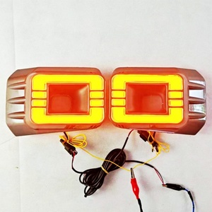 Luz de Circulación Diurna TYPYLED, Impermeable, Luz Indicadora de Giro Amarilla, Luz Antiniebla para Parachoques para Toyota Hilux Revo 2020 2021 - Product Image 6