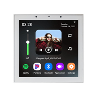 86N Eshare télécommande Alexa AI contrôle Android 11 4*20w 4 pouces Mini Smart Home fond musique contrôleur mural WIFI Ampl