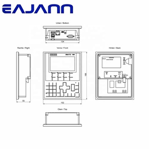 หน้าจอควบคุม SIMATIC HMI KP400 Comfort Panels ของแท้ใหม่เอี่ยม ขนาด 4 นิ้ว จอแสดงผล TFT แบบไวด์สกรีน พร้อมปุ่มกด รุ่น 6AV2124-1DC01-0AX0 - Product Image 2