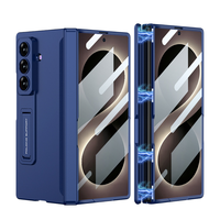 Étui magnétique avec support et protection d'écran intégrale pour téléphones pliables Samsung Z Fold 7/6