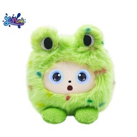 JOPARK Fun Cube Pet Soft AI Smart Embroidered Plush Toy with Educational LED Eyes Multi-Functional Accessories Birthday Gift