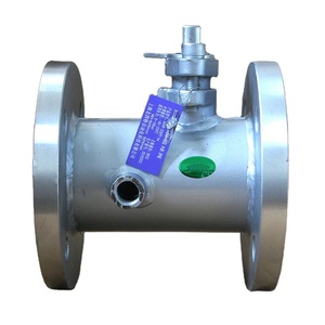 Acier au carbone de série Q40-bw de prix usine, robinet à tournant sphérique isolé par douille d'agrafe d'acier inoxydable - Product Image 1