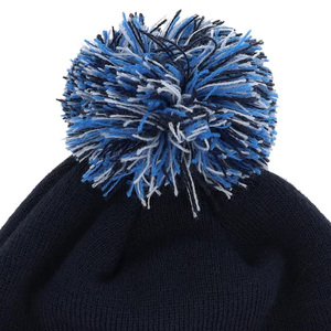 Bonnet d'hiver unisexe personnalisé en tricot avec pompon, doux et chaud, en acrylique, à revers, pour les sports de plein air et les tenues décontractées - Product Image 6