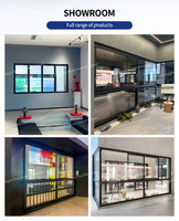 Ventanas Corredizas de Aluminio con Doble Vidrio y Rotura de Puente Térmico NFRC para América del Norte