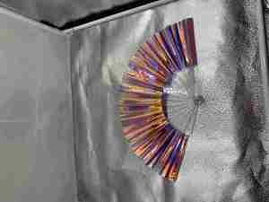 Éventail pliant personnalisé en PVC de 23 cm pour festivals, idéal pour la fête et l'ombrage, vente en gros - Product Image 3